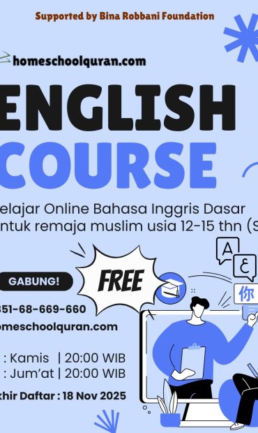 Banner English For Teens November 2025